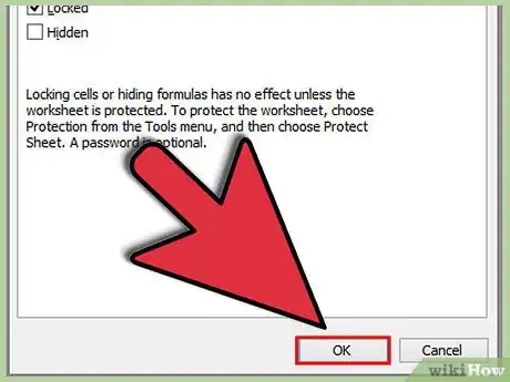 Image titled Lock Cells in Excel Step 19