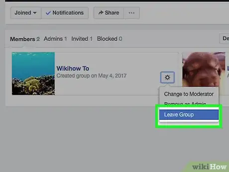 Image titled Delete a Facebook Group Step 16