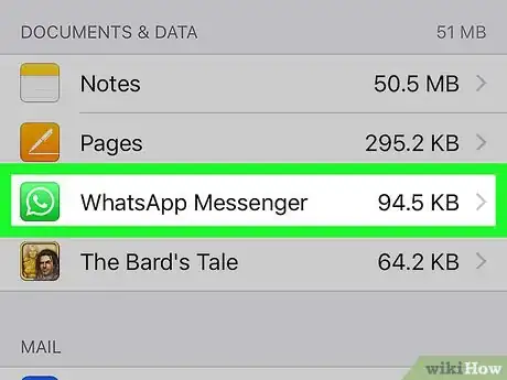 Image titled Delete Backups on WhatsApp on iPhone or iPad Step 6