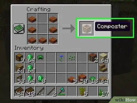 Image titled Make a Composter in Minecraft Step 4