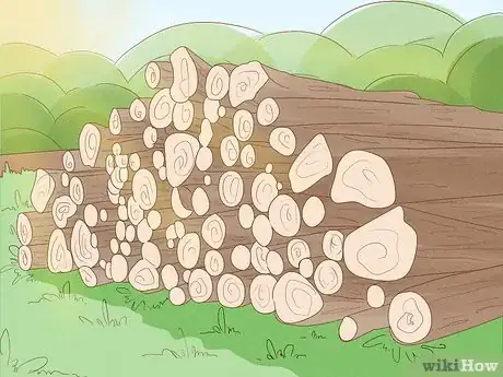 Image titled Build a Log House Step 11