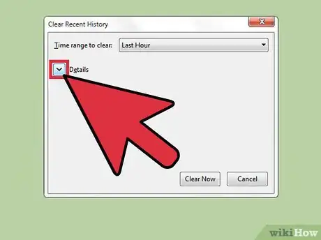 Image titled Clear Cookies and Cache in Firefox Step 4