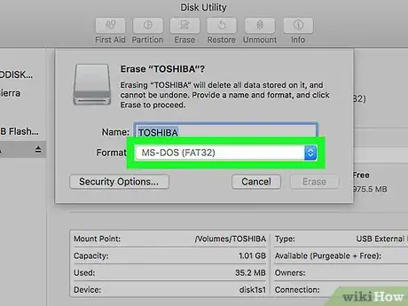 Image titled Format USB on Mac Step 6