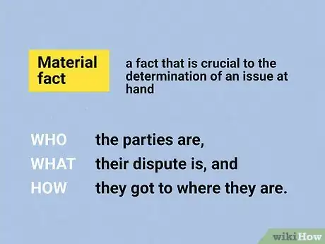 Image titled Determine the Material Facts in a Case (Common Law) Step 8