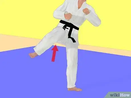 Image titled Do A Side Kick Step 10