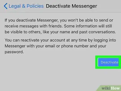 Image titled Delete Your Facebook Messenger Account on PC or Mac Step 16