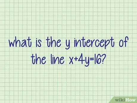 Image titled Find the Y Intercept Step 14