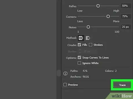 Image titled Trace an Image in Illustrator Step 6