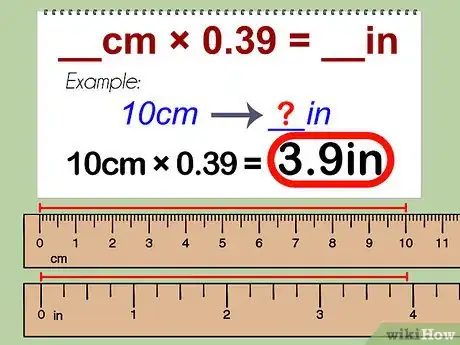 Image titled Convert Centimeters to Inches Step 2