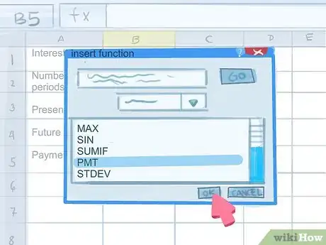 Image titled Calculate Credit Card Payments in Excel Step 7Bullet3