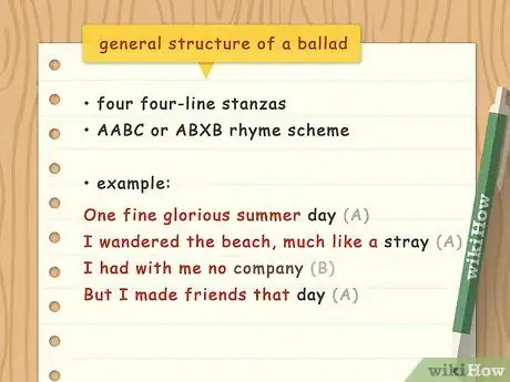 Image titled Write a Ballad Step 4