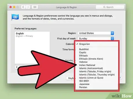 Image titled Change the Calendar Region on a Mac Step 5