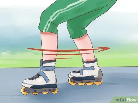 Image titled Rollerblade Backwards Step 3