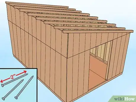 Image titled Build a Lean to Shed Step 19