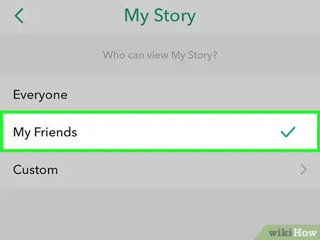 Image titled Make Your Snapchat Account Private Step 8