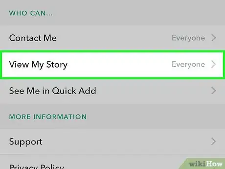 Image titled Make Your Snapchat Account Private Step 7