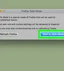 Start Firefox in Safe Mode