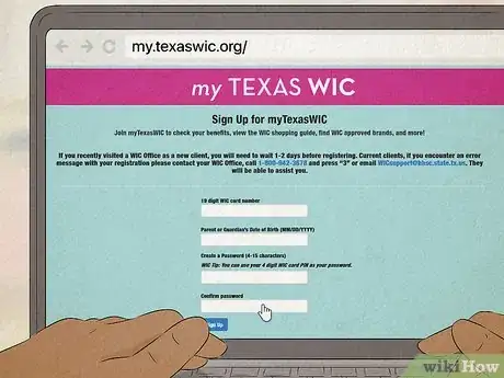 Image titled Check Your WIC Benefits in Texas Step 2