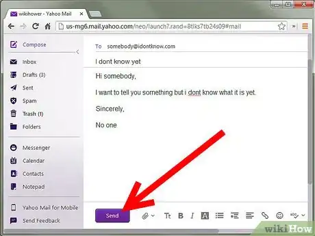 Image titled Send an Email from Yahoo! Emailing Site Step 6