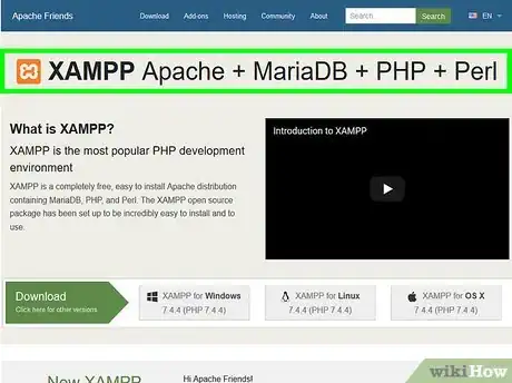 Image titled Set up a Personal Web Server with XAMPP Step 1