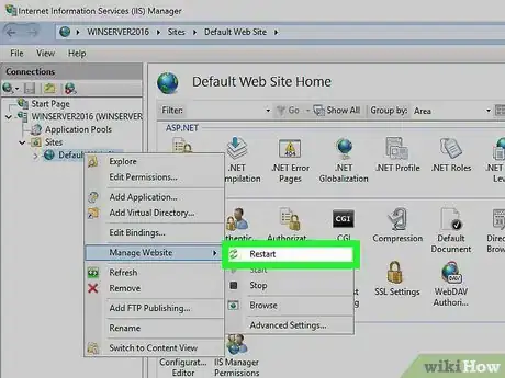 Image titled Restart IIS in Windows Server 2016 Step 12