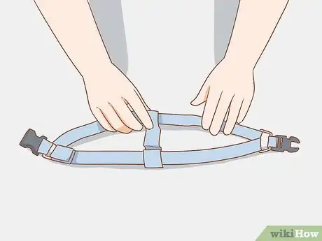 Image titled Put on a Dog Harness Step 1