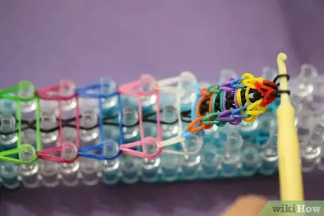 Image titled Make a Ladder Bracelet on the Rainbow Loom Step 9