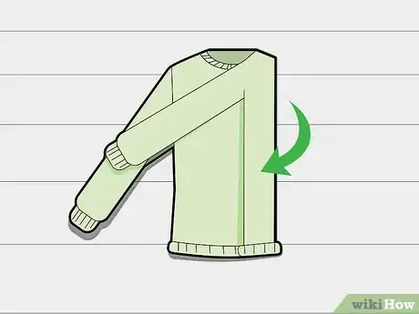 Image titled Fold Long Sleeve Shirts Step 12