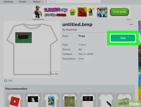 Image titled Get Free Stuff on Roblox Step 7