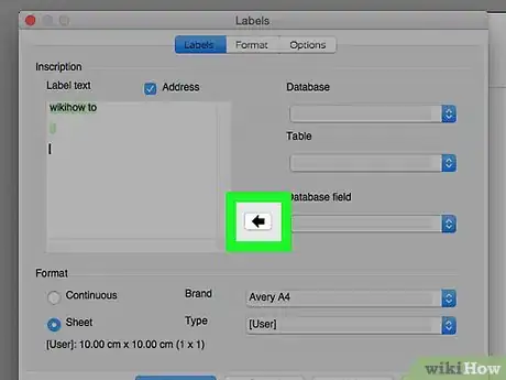 Image titled Print Address Labels Using OpenOffice Step 10