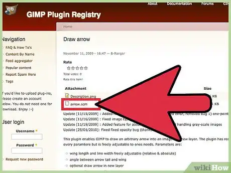 Image titled Draw an Arrow in GIMP Step 1