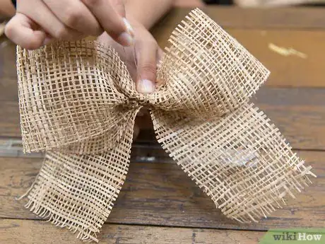 Image titled Make a Burlap Bow Step 3