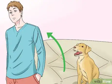 Image titled Stop Dogs Licking You Step 1