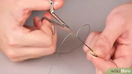 Image titled Tie Braided Line to a Hook Step 16