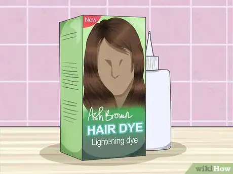 Image titled Dye Black Hair to Light Brown Without Bleach Step 1