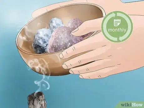 Image titled Cleanse Crystals with Sage Step 7