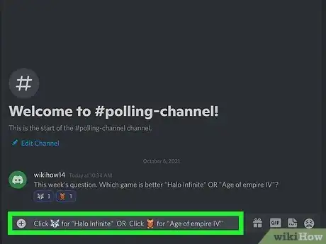 Image titled Create a Poll in a Discord Chat on a PC or Mac Step 7