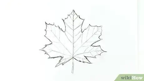 Image titled Draw a Maple Leaf Step 8