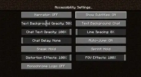 Image titled Turn on subtitles in minecraft step 5.png