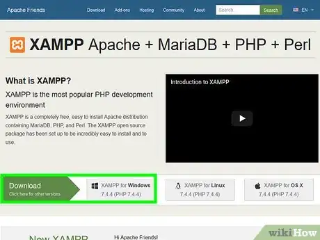 Image titled Set up a Personal Web Server with XAMPP Step 2