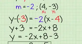 Use the Slope Intercept Form (in Algebra)