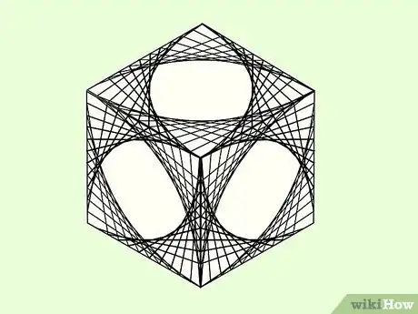 Image titled Draw a Parabolic Curve (a Curve with Straight Lines) Step 21