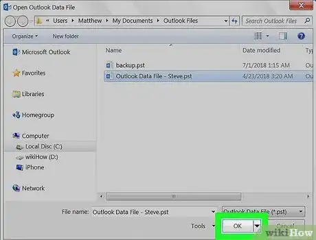 Image titled Access Archived Emails in Outlook Step 18