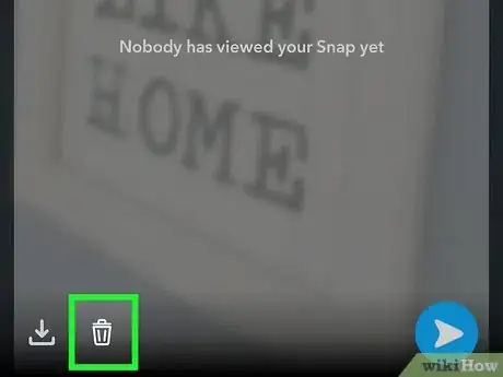 Image titled Delete a Snap on Snapchat Step 9