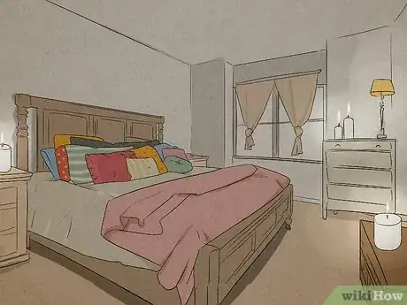 Image titled Decorate a Bedroom for Romantic Night Step 2