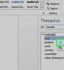 Use the Thesaurus in Microsoft Word