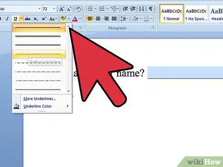 Image titled Underline Step 10