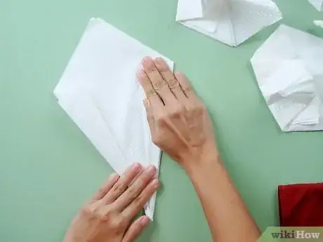 Image titled Fold a Napkin Into a Swan Step 7