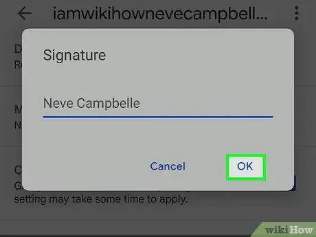 Image titled Add a Signature to a Gmail Account Step 19