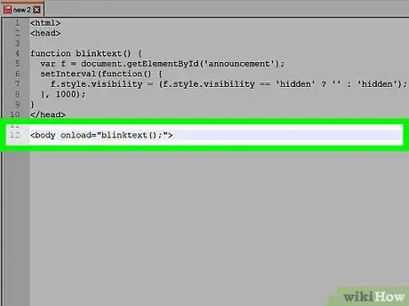 Image titled Make Text Blink in HTML Step 8